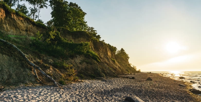 Strand in der Nähe von Rostock