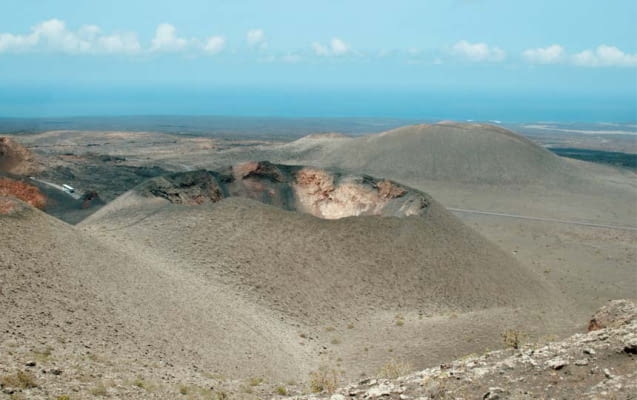 Vulkankrater auf Lanzarote