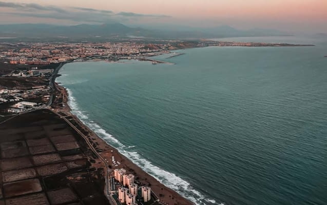 Playa Urbanova in Alicante Spanien