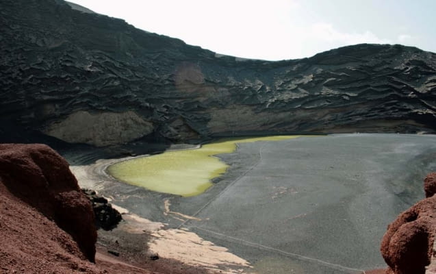 Sehenswürdigkeit Naturschauspiel El Golfo auf Lanzarote